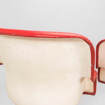 Yrjö Kukkapuro, nojatuoleja, pari, "Junior", Haimi, 1960-luku.