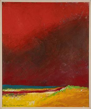 Stig Claesson, olja på duk, signerad.