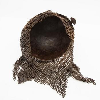 Helmet known as Khula Khud, Indo-Persia, 20th century.