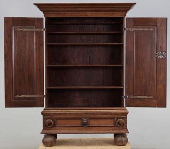 SKÅP, barock, 1600/1700-tal.