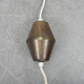 Poul Henningsen, taklampa,  "PH 5/3", Louis Poulsen, Danmark, 1900-talets mitt.