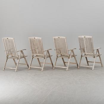 TRÄDGÅRDSSTOLAR, 4 stycken, Covent Garden, 1900/2000-tal.