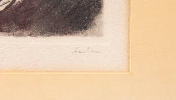 Jean Fautrier, "Eclaircie verte".