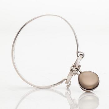 Bertel Gardberg, a sterling silver and quartz bracelet, Tammisaari 1977.
