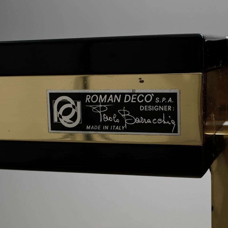 MATGRUPP, 7 delar, Paolo Barracheli "Roaman Deco" ca 1980.