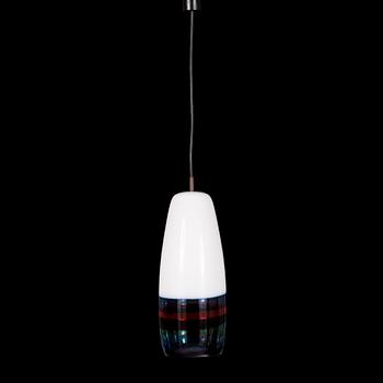 Massimo Vignelli, a mid-20th century  Italian 'Sigaro' pendant light for Venini.