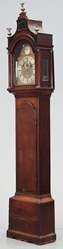 An English circa 1800 long-case clock marked "Jam.s Pepper Biggleswade".
