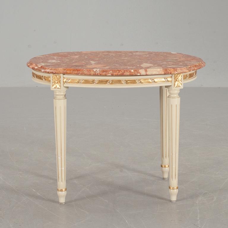 BORD, marmor, gustaviansk stil. 1900-talets andra hälft.