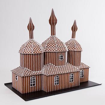 PEPPARKAKSHUS, kyrka, NK 2015, JoAnn Tan Studio.