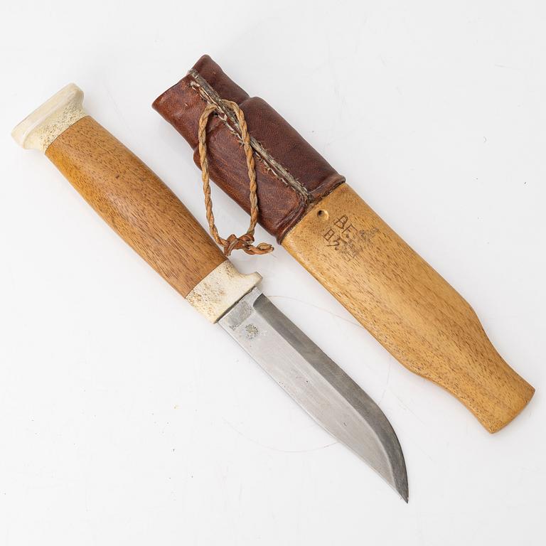 Bertil Fällman, knife, signed and dated -85.