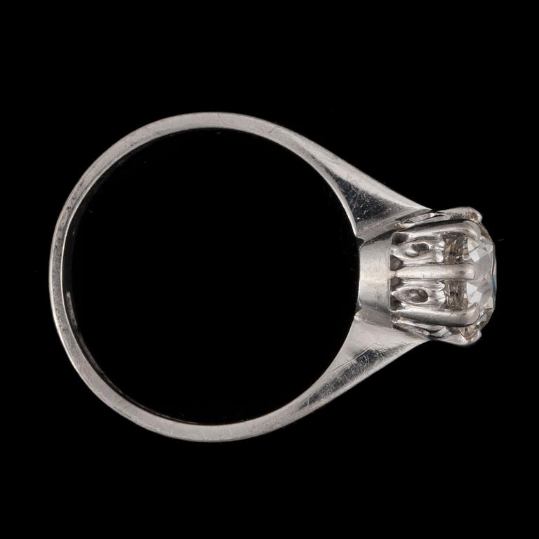 RING med diamant, enligt inskription 1.72 ct.