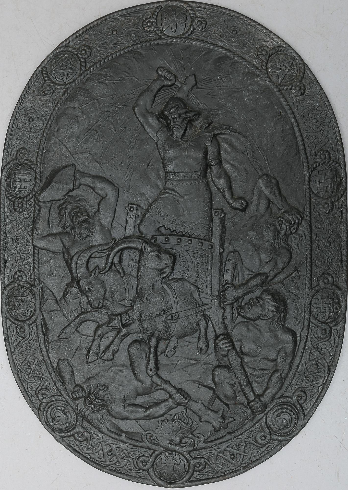 SKÖLD, gjutjärn, Brevens bruk, 1900-talets första hälft.