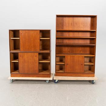 Bookshelf and cabinet from the 1960s.