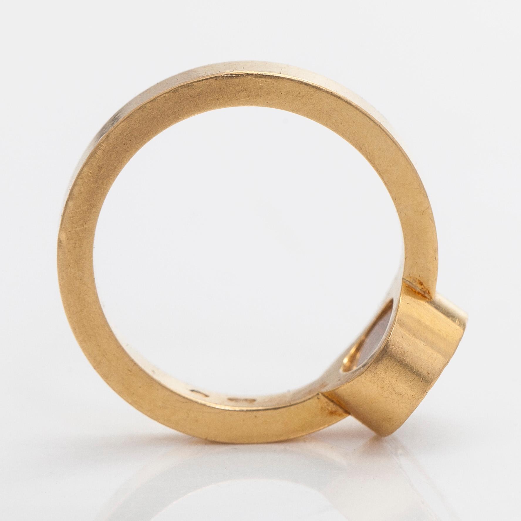 Chopard, Happy Diamonds, ring, briljantslipade diamanter, 18K guld.