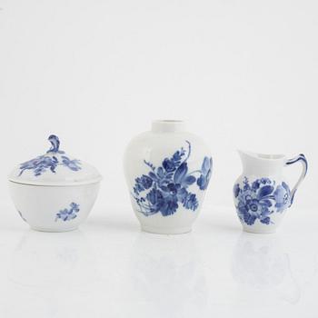 A 73-piece porcelain dinner service, "Blue Flower", Royal Copenhagen, Denmark.