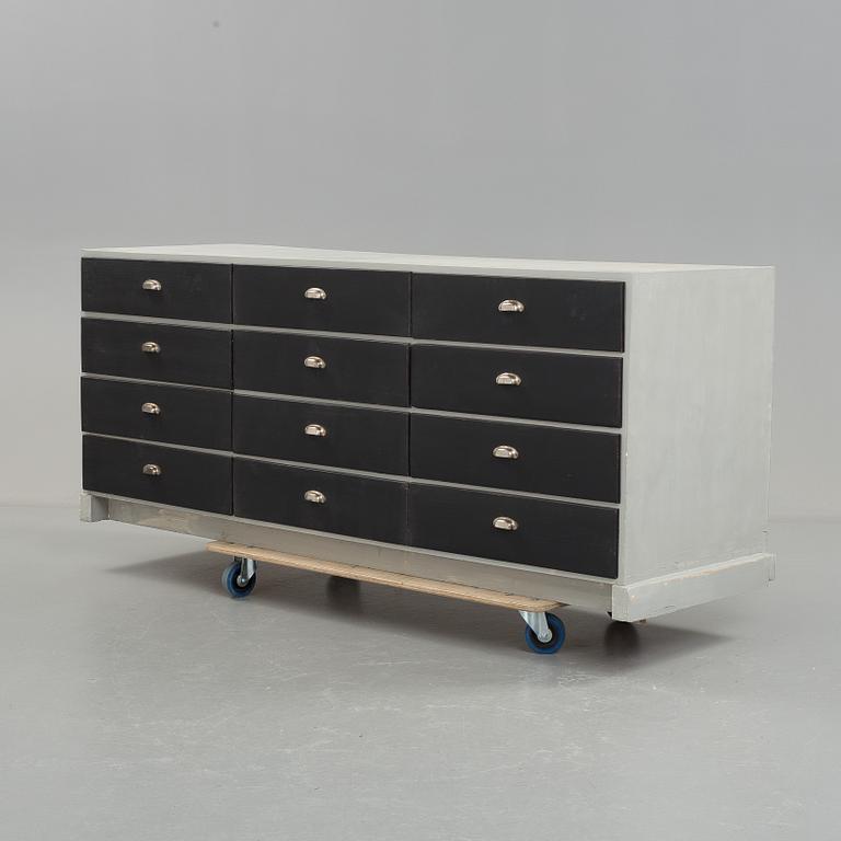 A chest of drawers from the early 20th century.