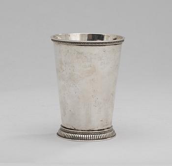 A Swedish silver beaker, maker´s mark C.G.Råström.