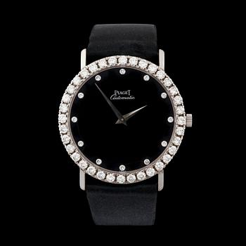 1165. Piaget - Automatic. White gold. Automatic. Ø 33 mm. 1980s.