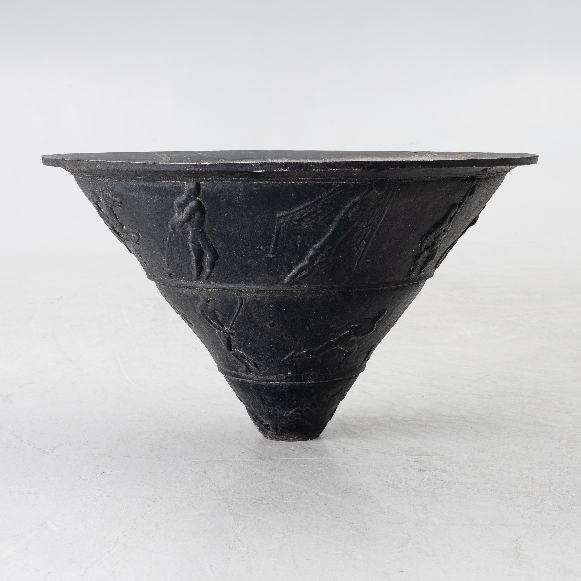 Rolf Bolin, garden urn 'Sporturnan' by Näfveqvarn, Sweden post 1925.