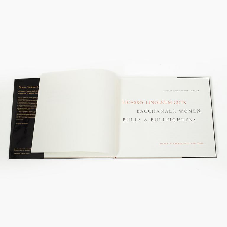 Art books, 3 pcs, Picasso Linoleum Cuts, Braque Lithographe, and André Masson - The Complete Graphic Work, vol 1.