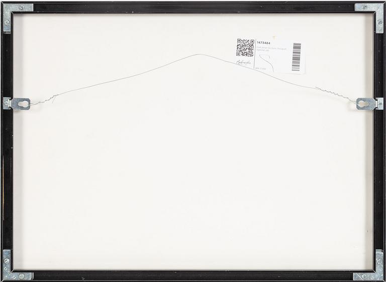 Carl Johan De Geer, photo, signed.