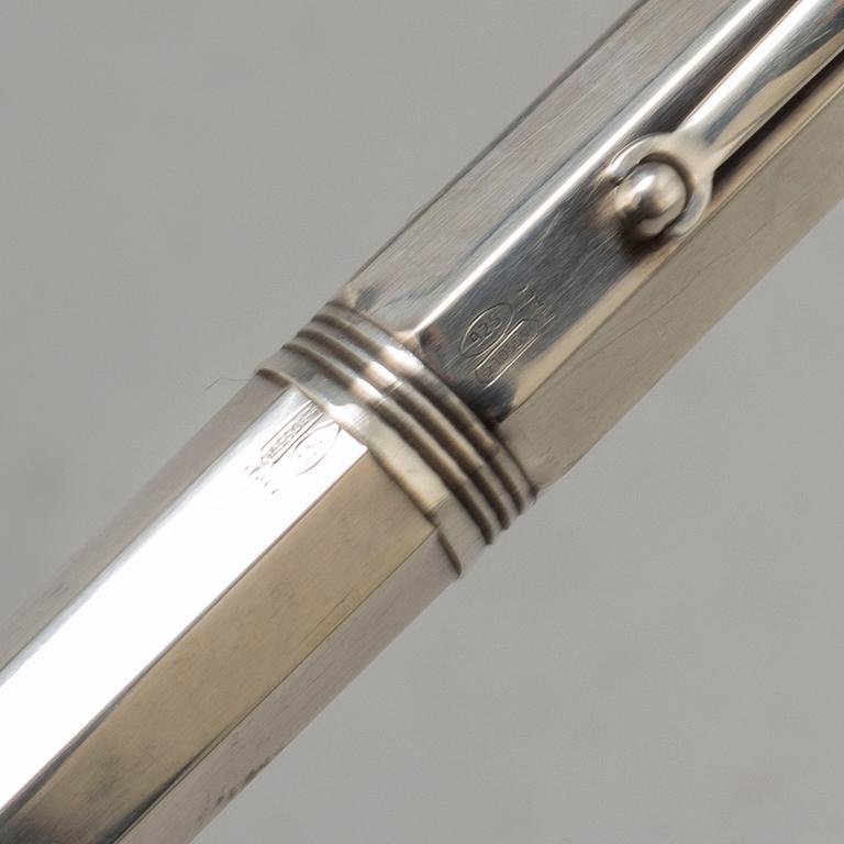 An Italien 20th century sterling silver "Fountain pen", Montegrappa.