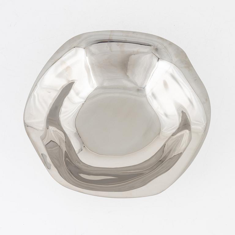 A 'Liquid' bowl, Georg Jensen, Denmark.