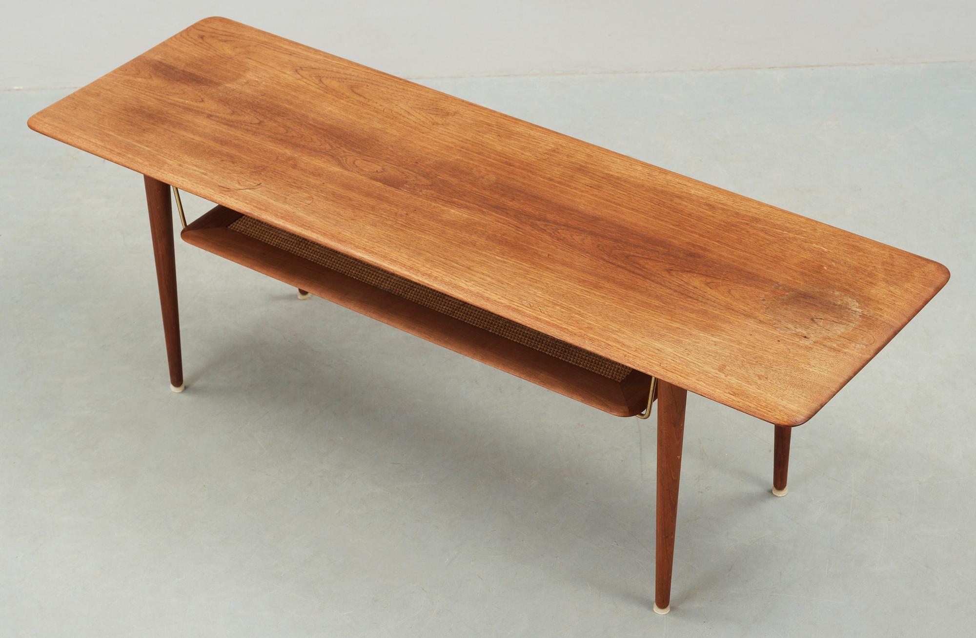 SOFFBORD, Peter Hvidt & Orla Molgaard Nielsen, France & Søn, Danmark. 1950-tal.