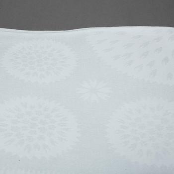 DUK OCH SERVIETTER, 1+12st, linnedamast. Inköpt på Nordiska Kompaniet, 1960-tal.