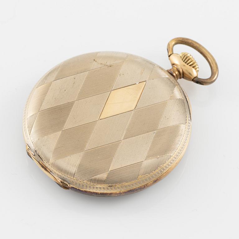 Fickur, 14K, Levrette, 47 mm.