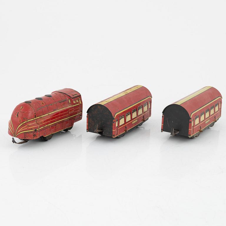 A set of eleven tin toys, Germany and Japan, 20th Century.