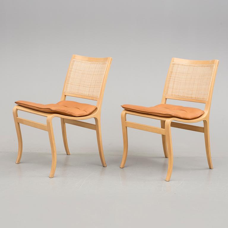 STOLAR, ett par, "Kerstin", Bruno Mathsson, 1900-talets sista kvartal.