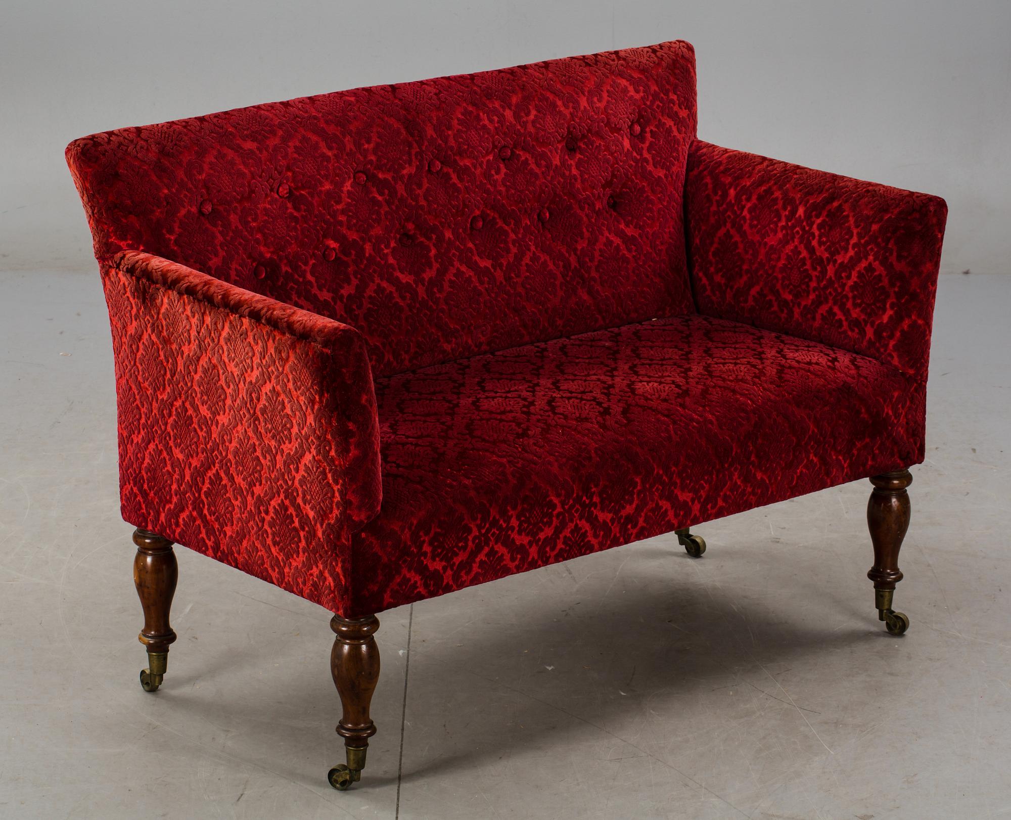 SOFFA, oskariansk, 1900-talets början.