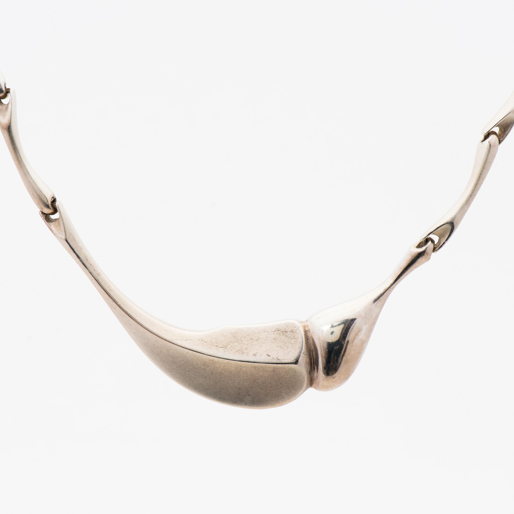 A LAPPONIA NECKLACE, silver, 1991.