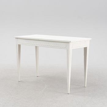 A Gustavian table, late 18th Century.