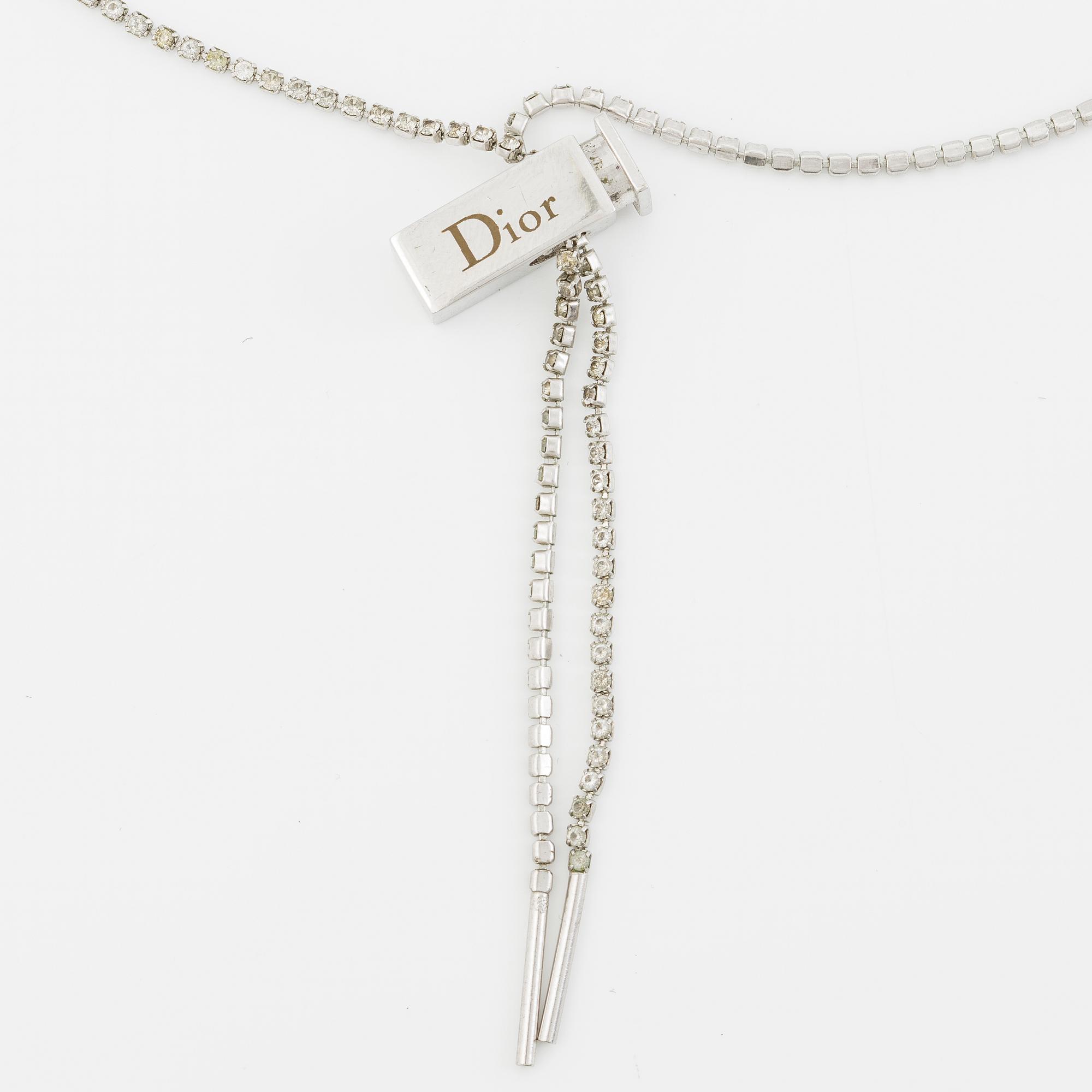 Christian Dior, necklace, vintage.