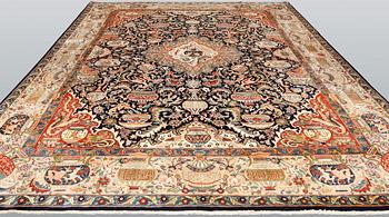 A Kashmar carpet, ca 397 x 297 cm.
