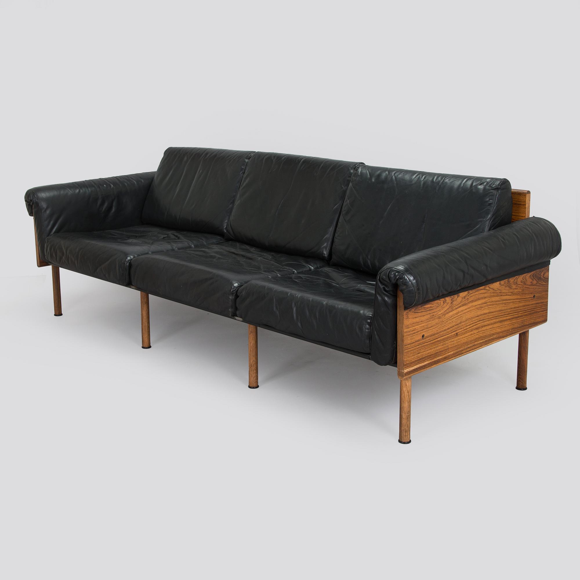 Yrjö Kukkapuro / Reino Ruokolainen, soffgrupp 4 delar, Haimi 1970-tal.