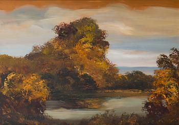Valdur Ohakas, Autumn Landscape.