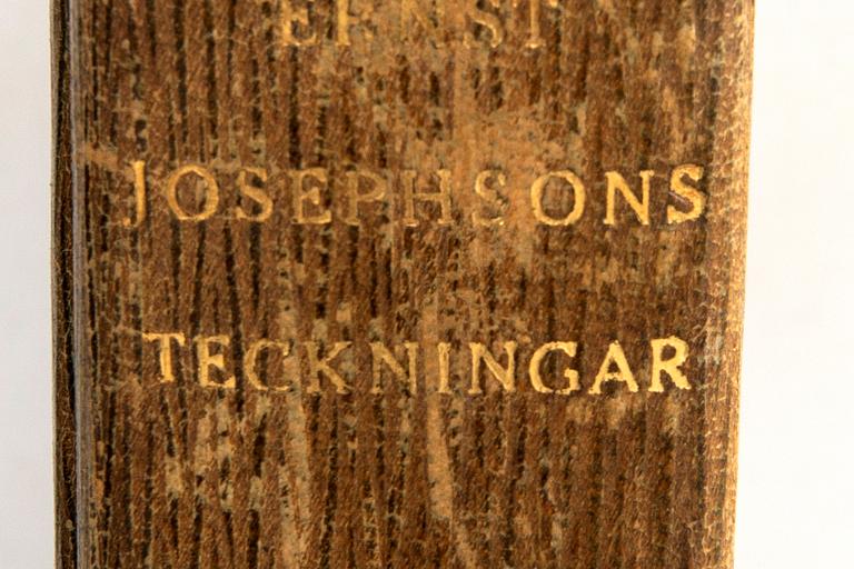 Book "Ernst Josephson's teckningar".