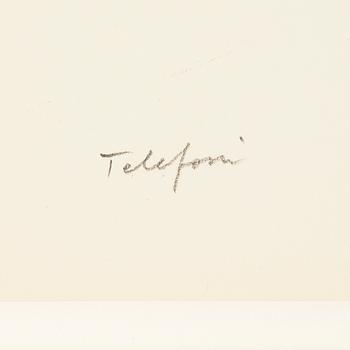 Olle Bonniér, lithograph in color, signed and numbered 39/90, dated 1948-49.