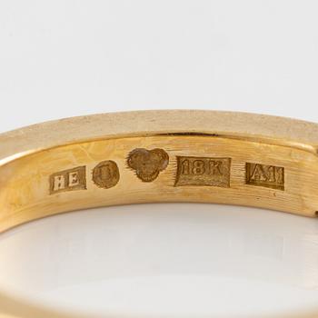 Ring, Engelbert, 18K gold with brilliant-cut diamonds.