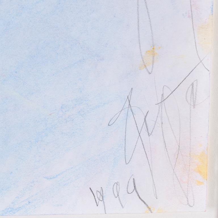 EDDIE FIGGE, pastel, signed and dated 1999.