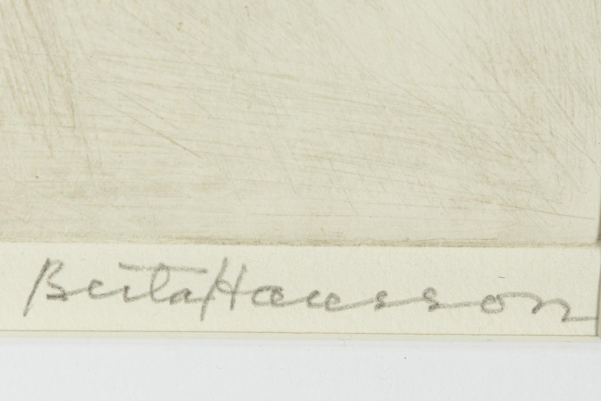 Berta Hansson, Untitled.