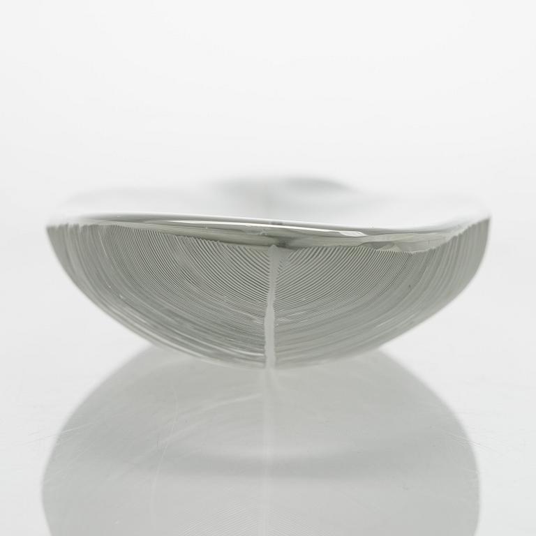 Tapio Wirkkala, a '3869' art object 'Feather' signed Tapio Wirkkala Iittala -55.