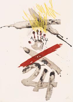 301. Antoni Tàpies, Untitled.