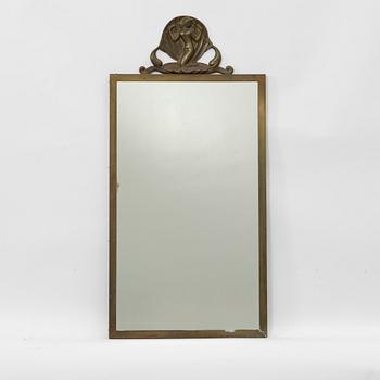 Oscar Antonsson, Mirror, Swedish Grace, Ystad Brons, first half of the 20th century.