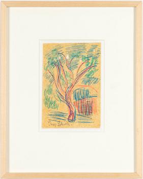 Inge Schiöler, Vindpinat träd.