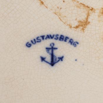 A creamware jardiniérte, Gustavsberg, Sweden, ca. 1900.