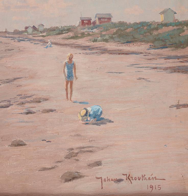 Johan Krouthén, Summer on the beach.